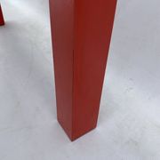 Milo Baughman for Thayer Coggin Formica Red Side Coffee Table 1960s