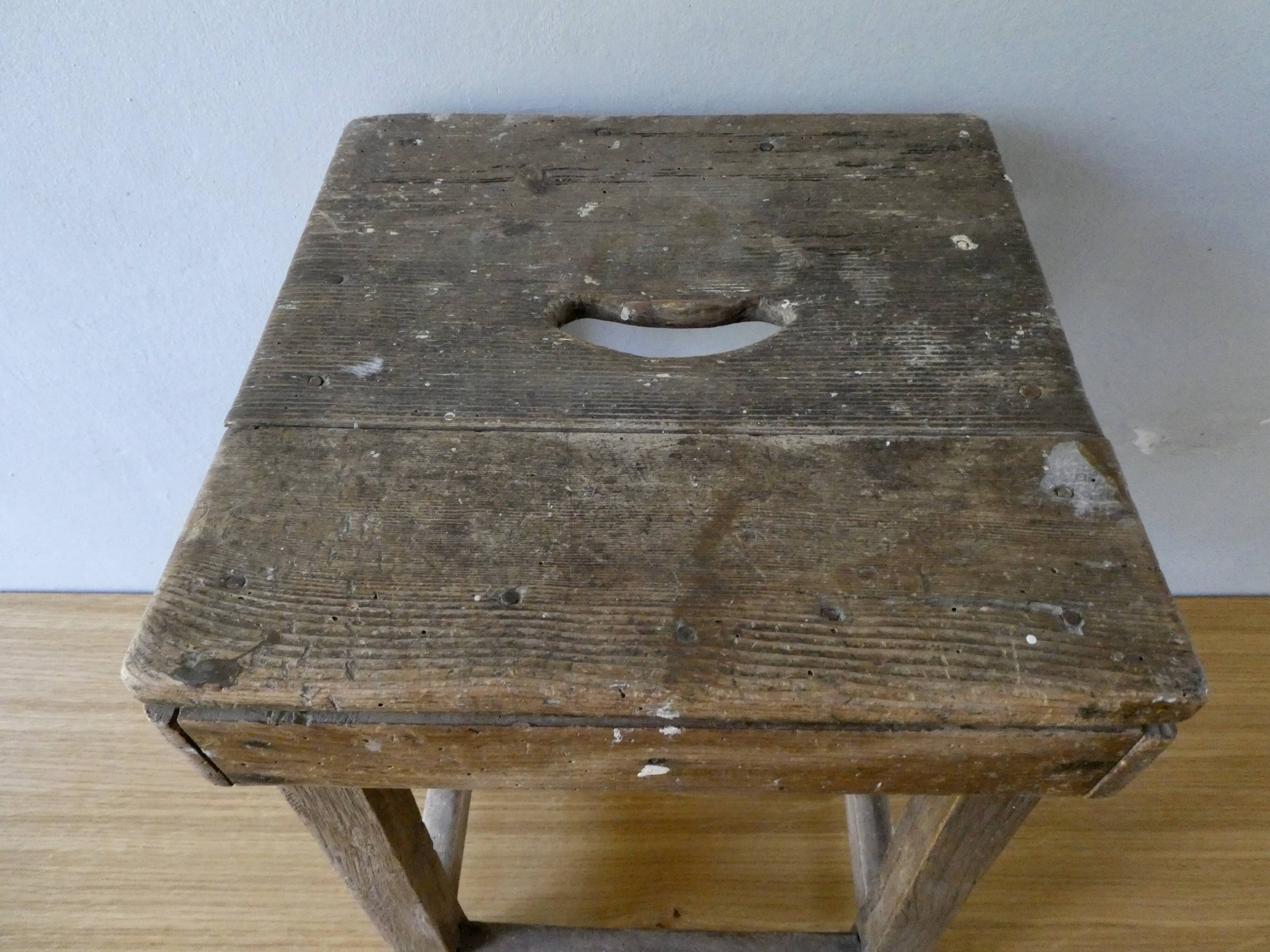 Workshop, handle, raw wood, 1950s