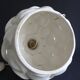 Pied de lampe forme artichaut faience craquelé 1970