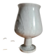 Vintage Carrara marble lamp