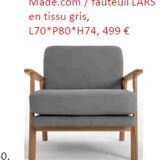 Scandinavian LARS armchairs perfect condition