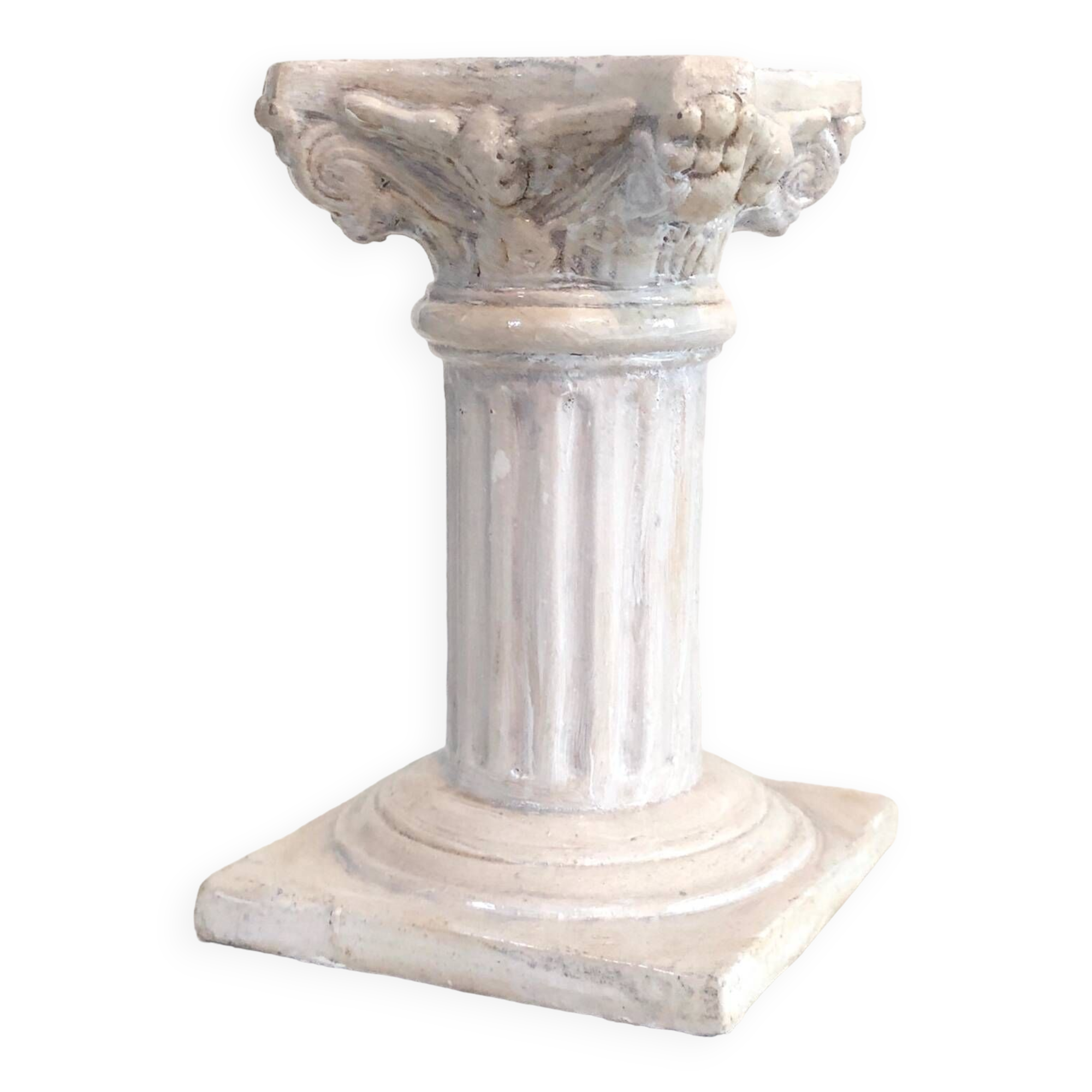 Greek ceramic column