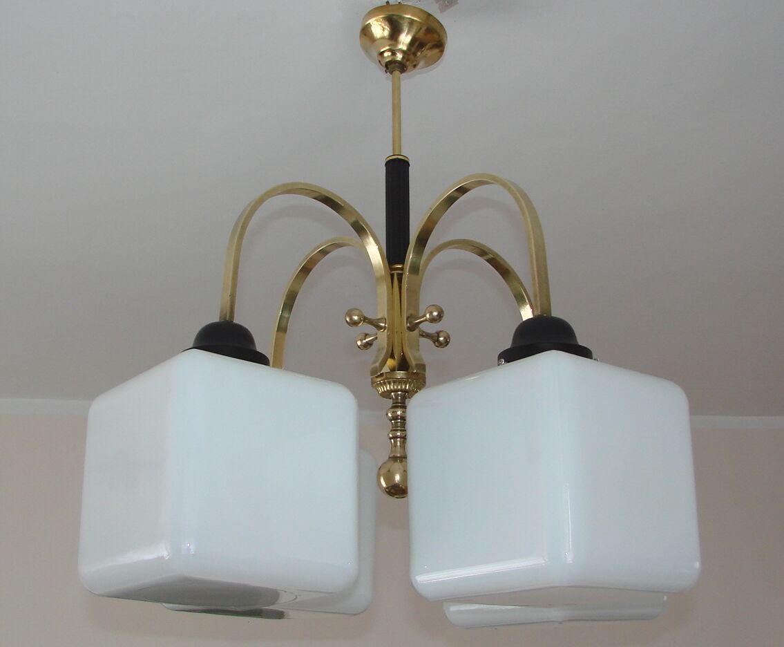 Chandelier Art deco, 1930s