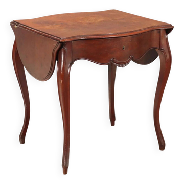 Table basse ancienne Louis-Philippe en acajou, France, XIX century