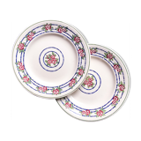 Duo assiettes Longwy