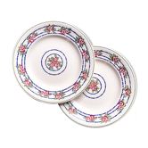 Duo assiettes Longwy