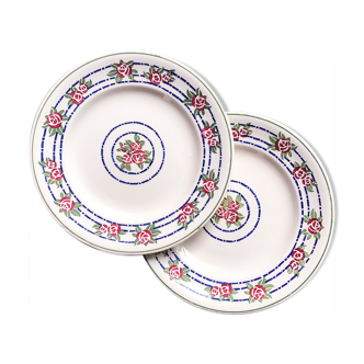 Duo plates Longwy