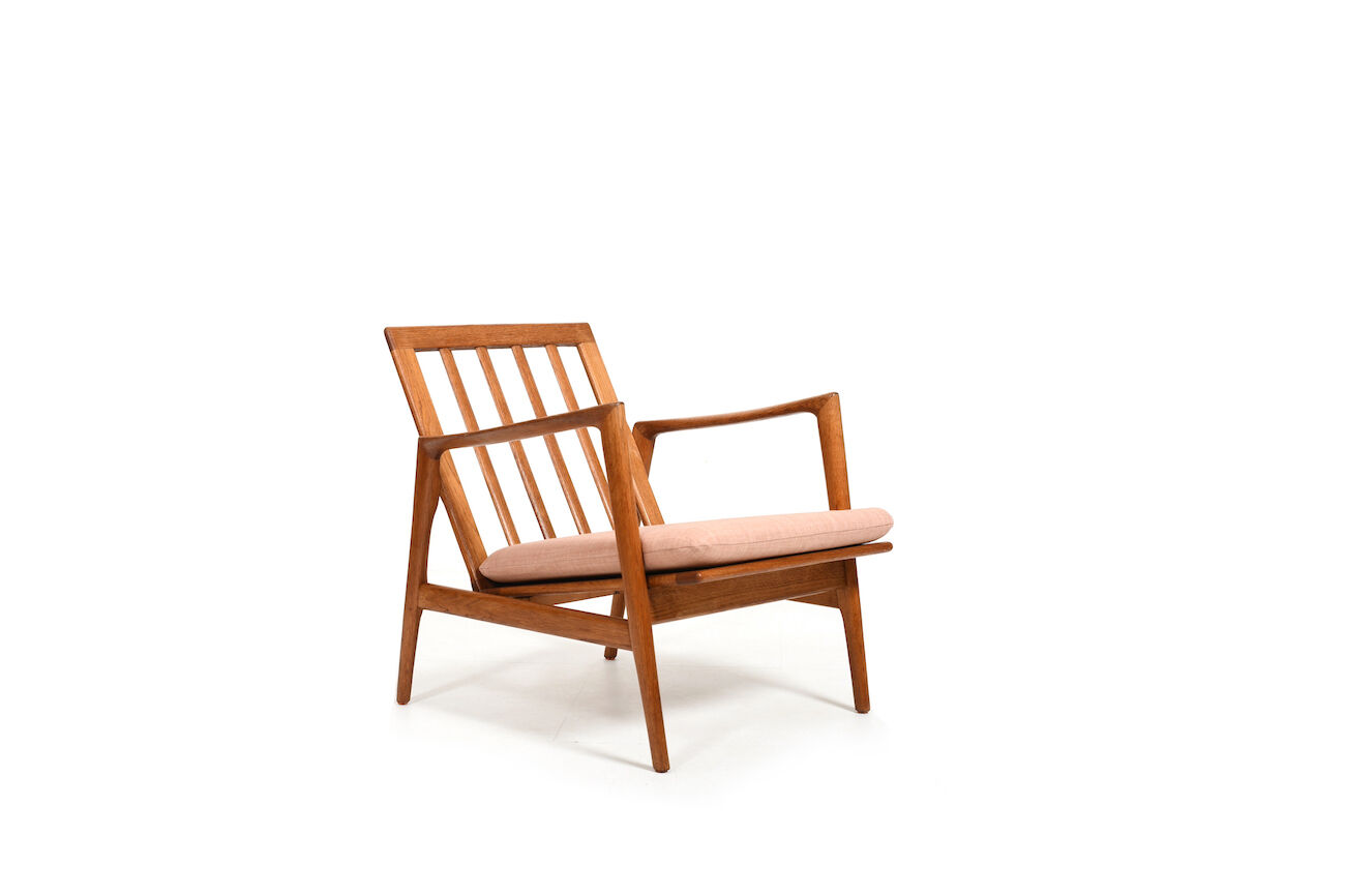 Mid century ikea easychair in solid oak from 1954