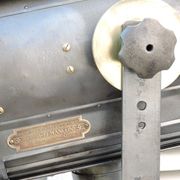 Cinema projector, Clémançon theater on its original foot.
