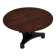 Empire dining table in rosewood veneer, 19th century.