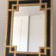 Large Vintage Giltwood Deknudt Mirror Meander Style 1970S