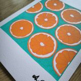 Orange paint
