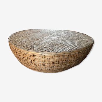 Wicker/rattan coffee table