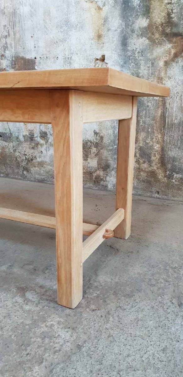 Farm table with extension cord