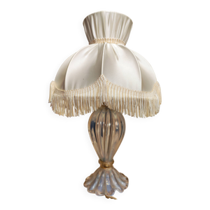 Lampe de table en verre