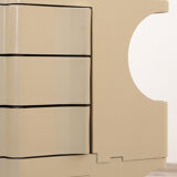 Space Age white Joe Colombo 'Boby' storage trolley, 1970s