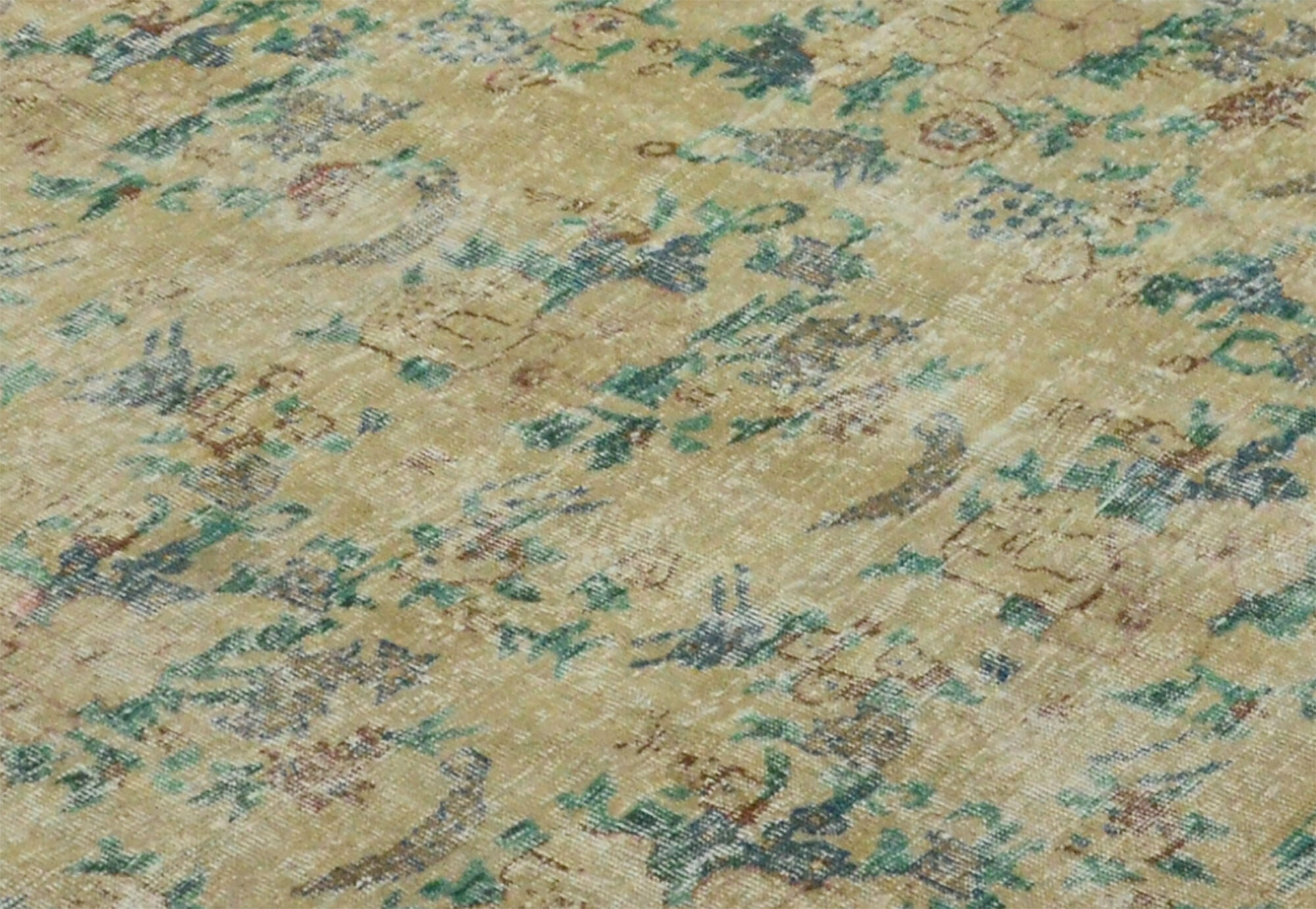 Anatolian handmade vintage rug 280 cm x 192 cm