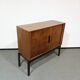 Mid-century audio cabinet with sliding door