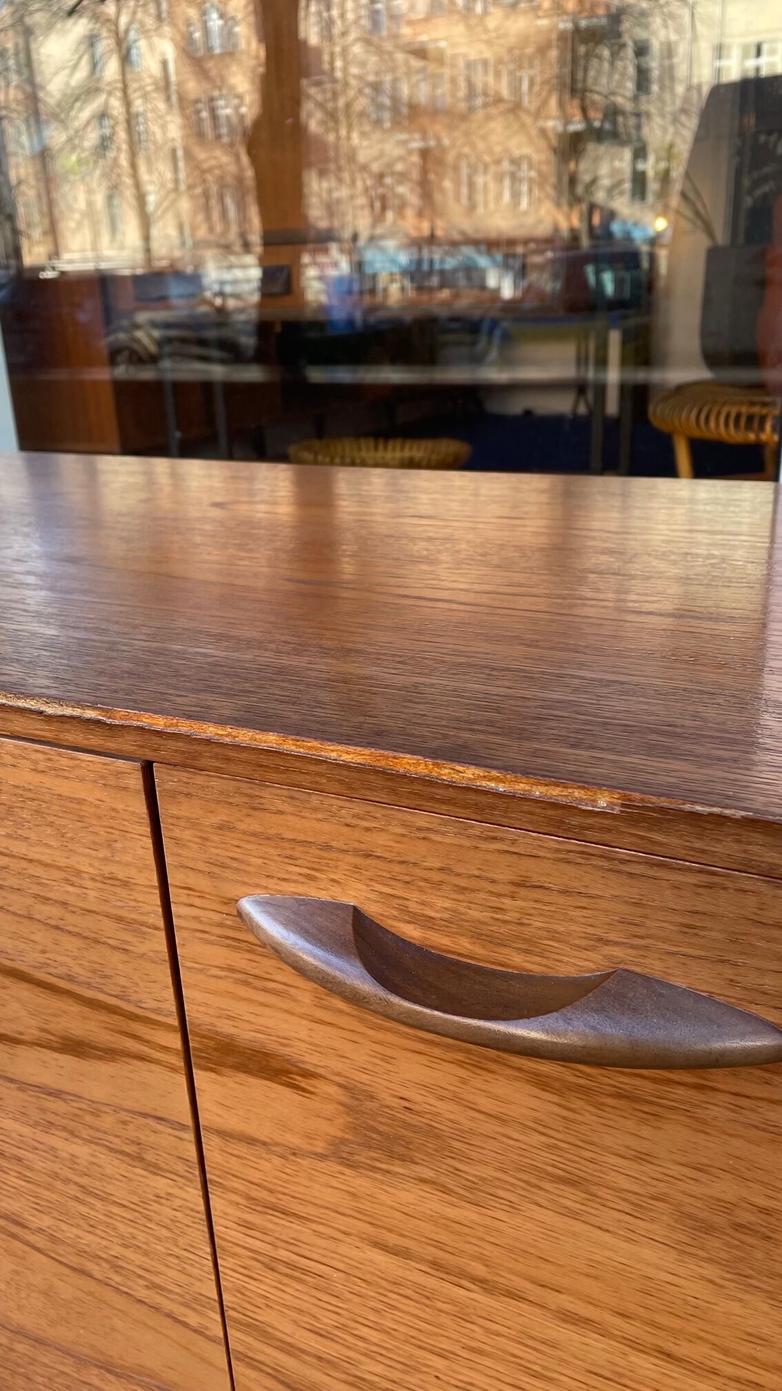 Teak row from the 60s