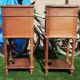 2 tables de chevets en bois massif