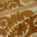 Hand-knotted rug, vintage Turkish rug 129x133 cm