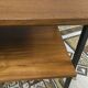 Petite table d'appoint teck Jese Möbel 1960 vintage