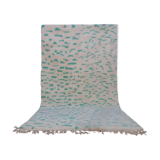 Moroccan beni ourain vintage carpet 260 x 152 cm