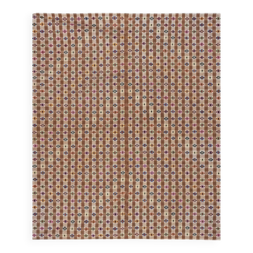 Kilim turc vintage tissé main 202x246 cm