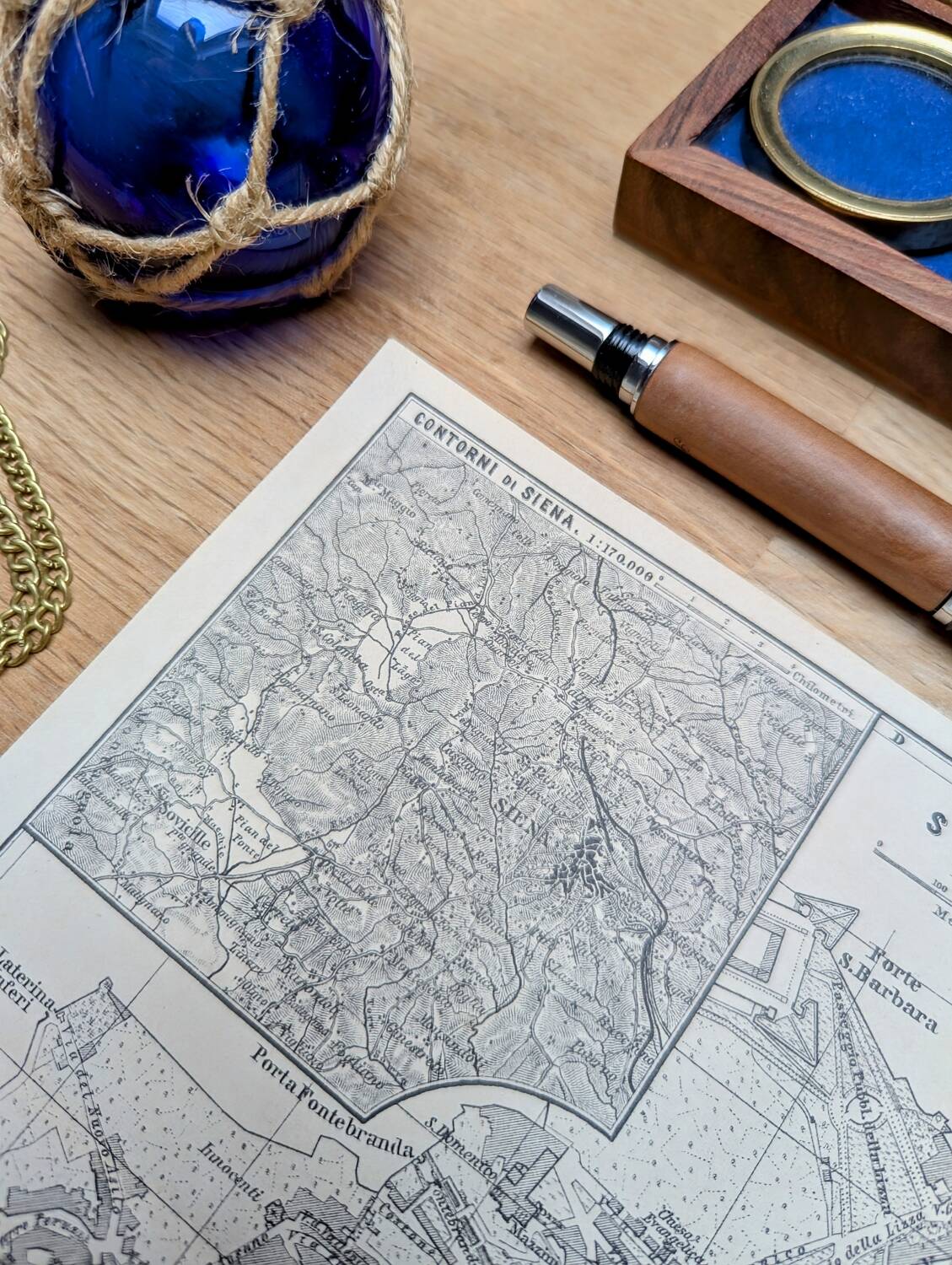 Printed in 1894, Siena, Italy.