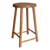 Tabouret en hêtre