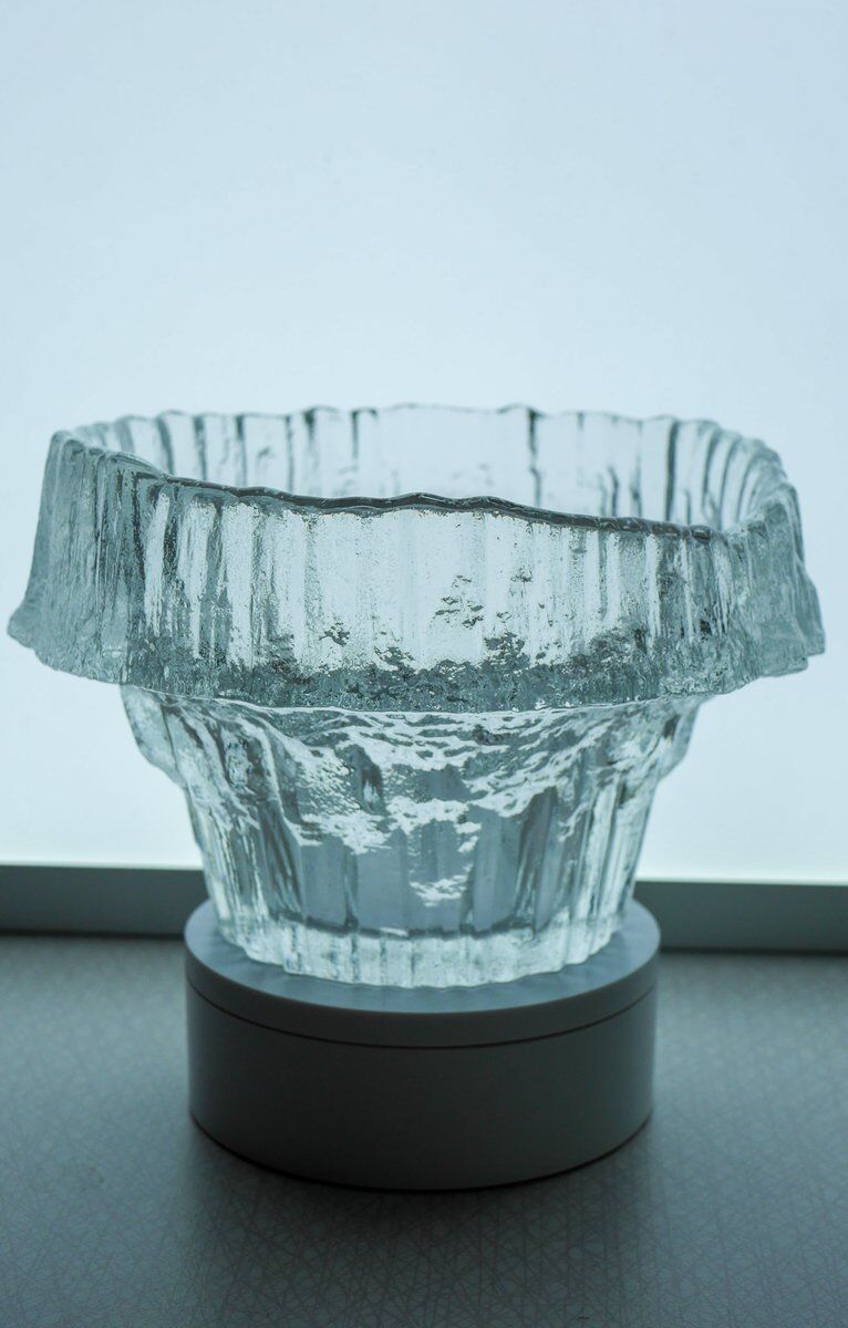 Stellaria art glass bowl by Tapio Wirkkala