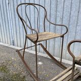 Double child swing old 1900