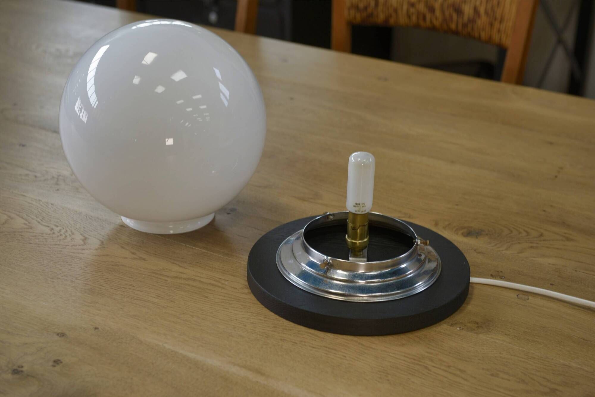 Table lamp "Moon" Art Deco 1930s