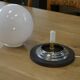 Table lamp "Moon" Art Deco 1930s