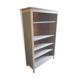 Library furniture with solid beech cornice scandinavian