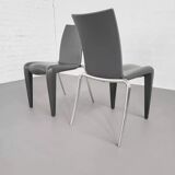Set of 6 Louis 20 chairs, 90s design by Philippe Starck for Vitra