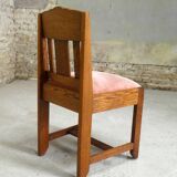 Oak chair of the Amsterdam School, 1930