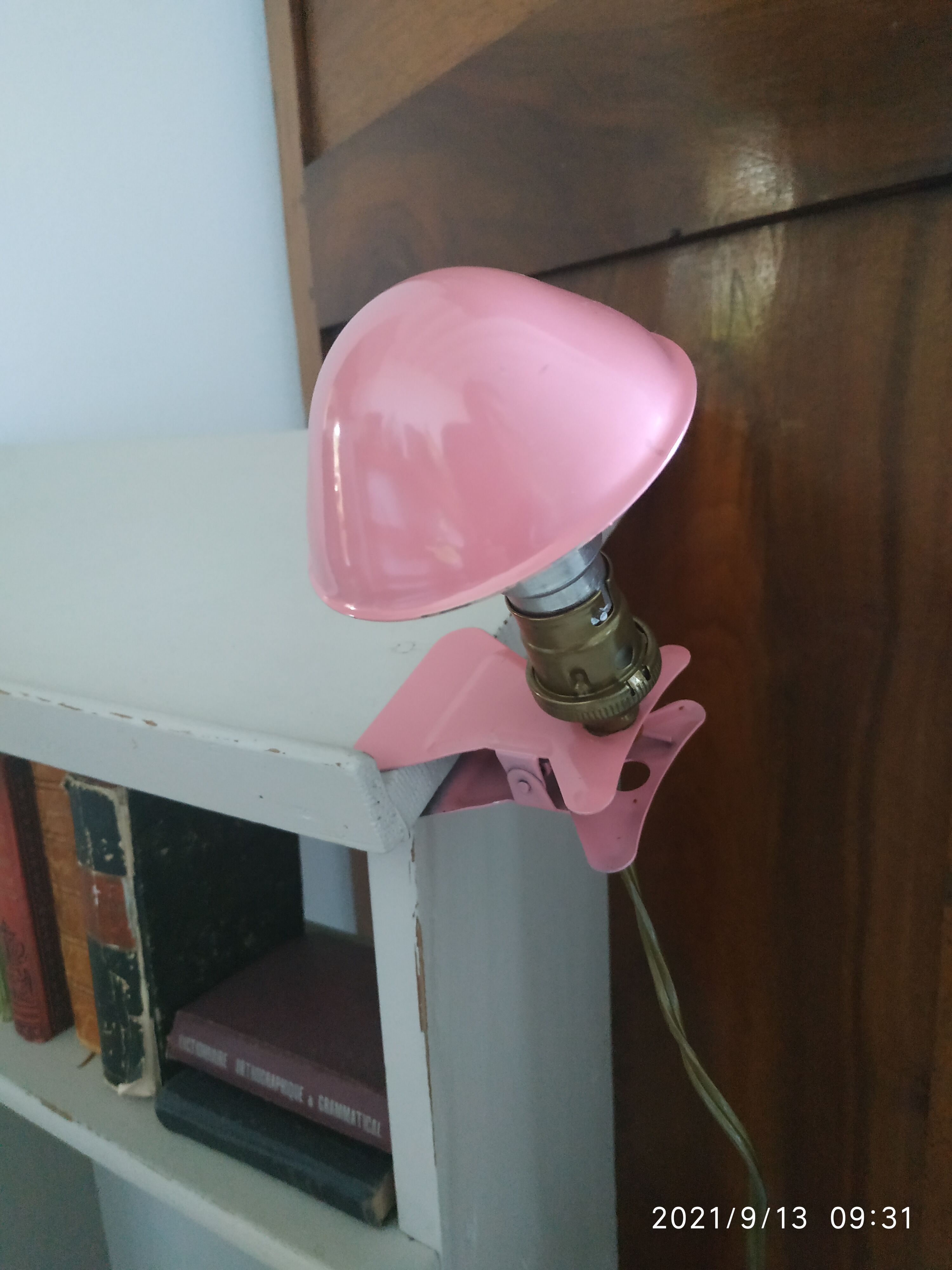 Clamp mushroom lamp