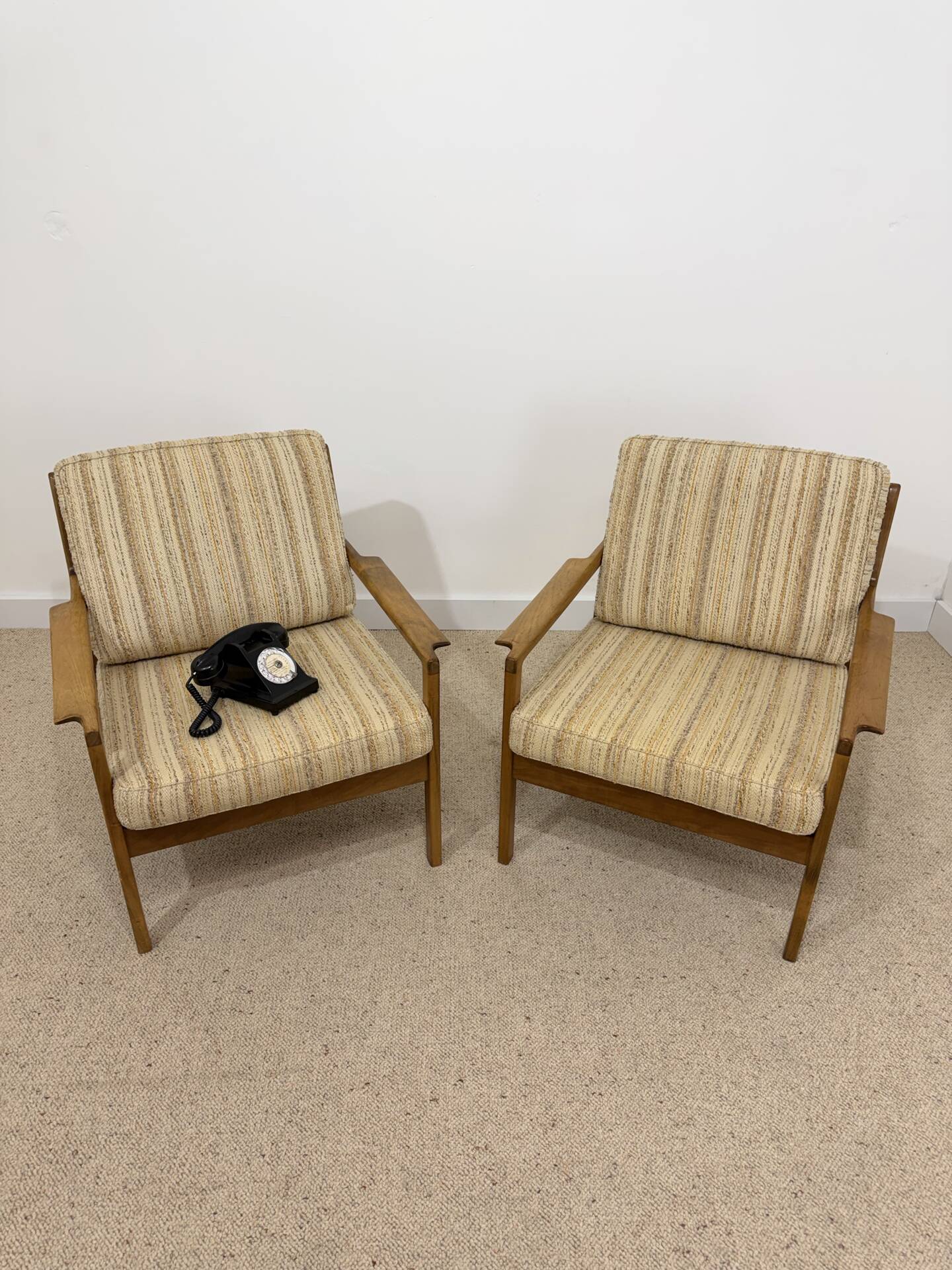 Pair of vintage armchairs