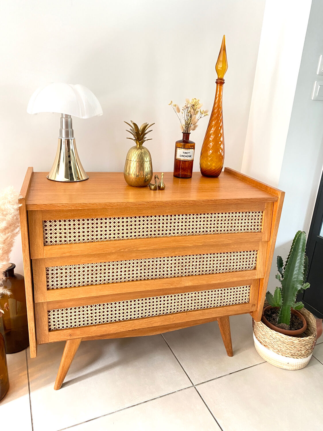 Old vintage chest of drawers