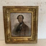 Oil on panel Painted portrait of a gentleman Signed and dated 1842 / XIX