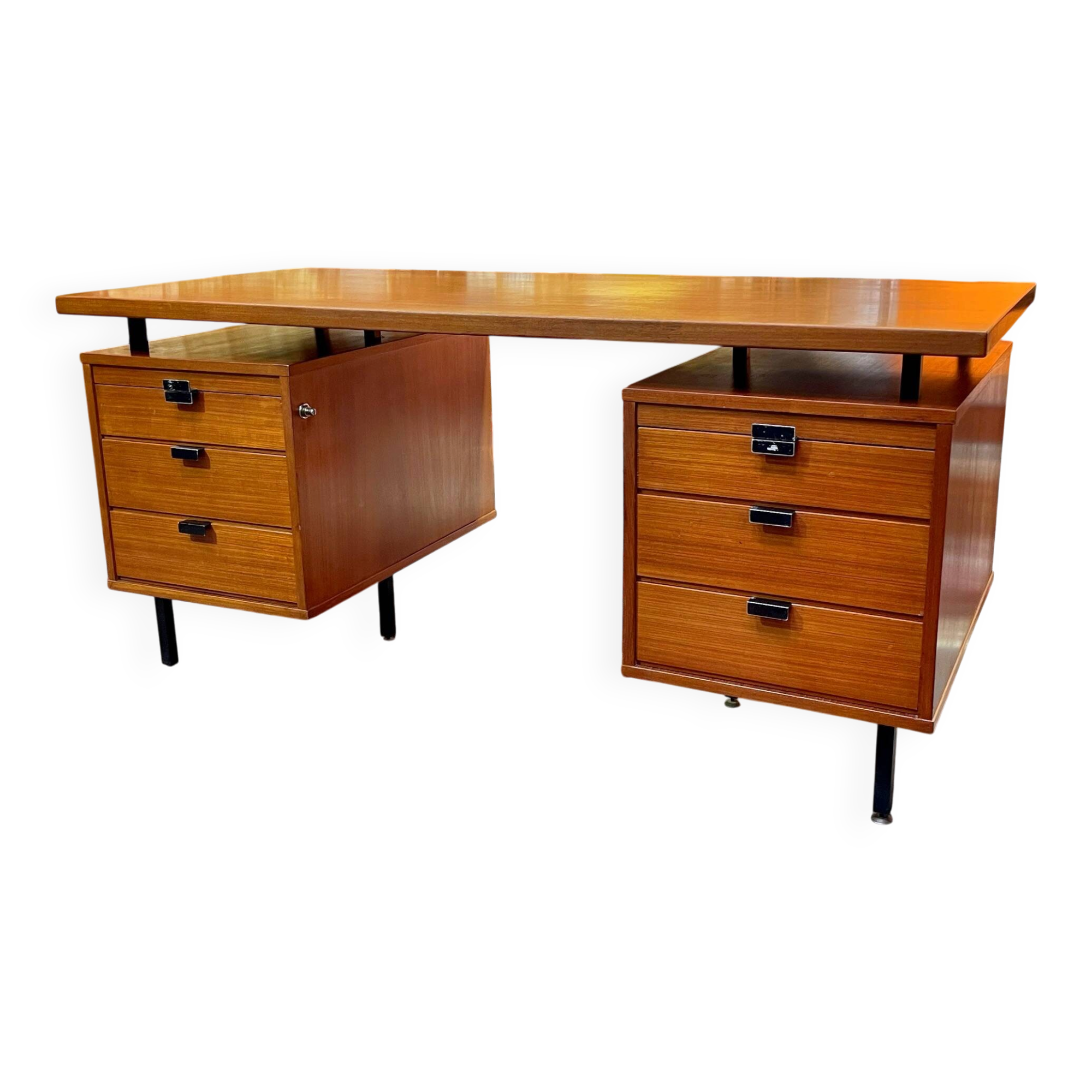 Bureau vintage par Jacques Hitier années 50