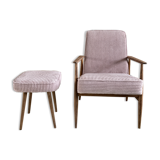 Armchair & ottoman 300-190