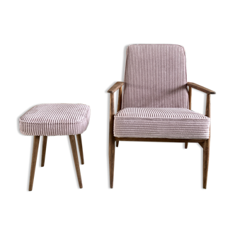 Fauteuil et tabouret 300-190