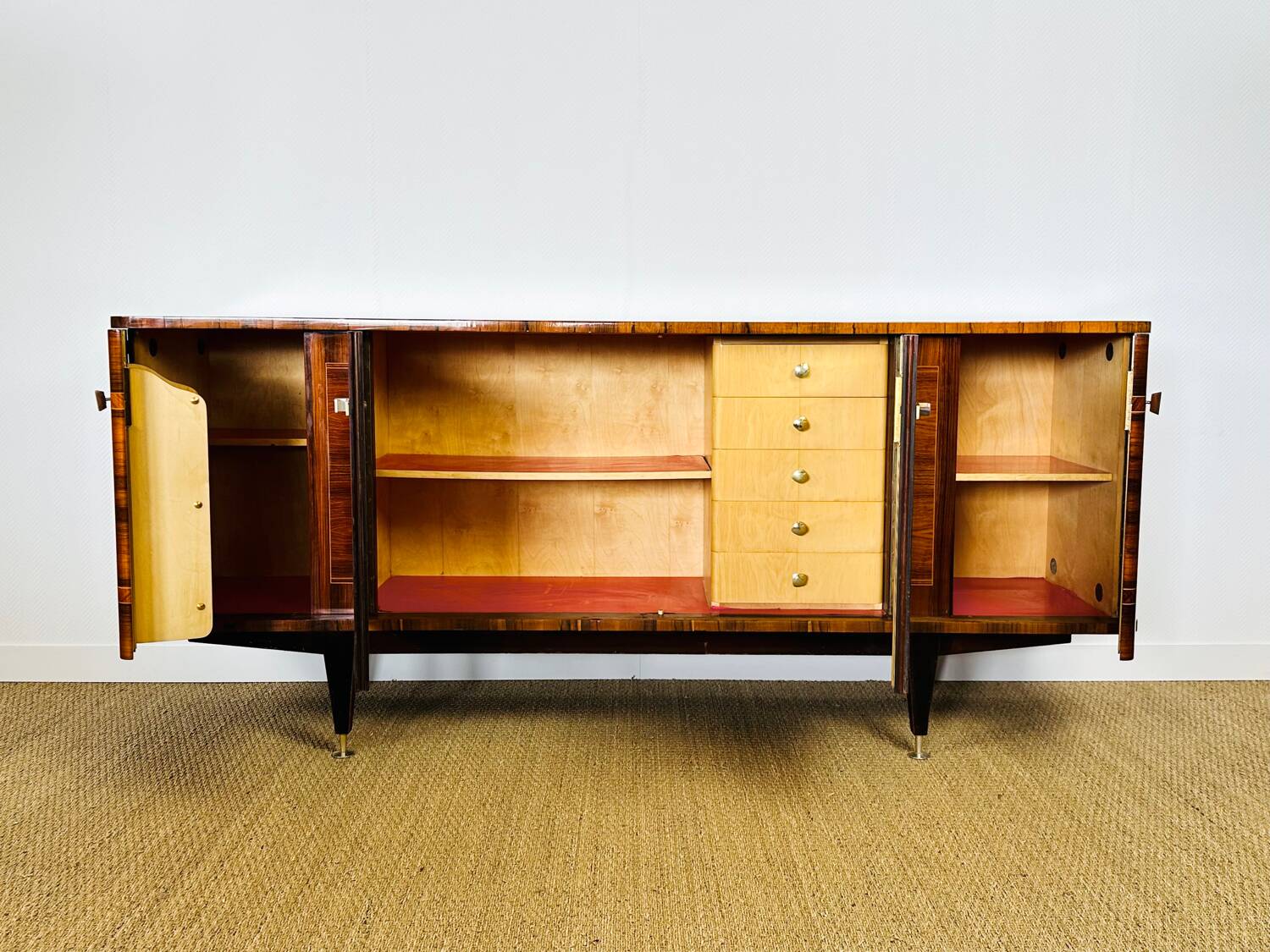 Art Deco walnut sideboard from 1940