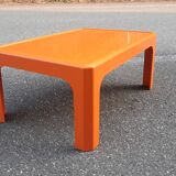 Orange vintage coffee table