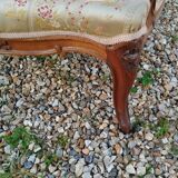Paire de fauteuils anciens style louis xv