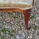 Paire de fauteuils anciens style louis xv