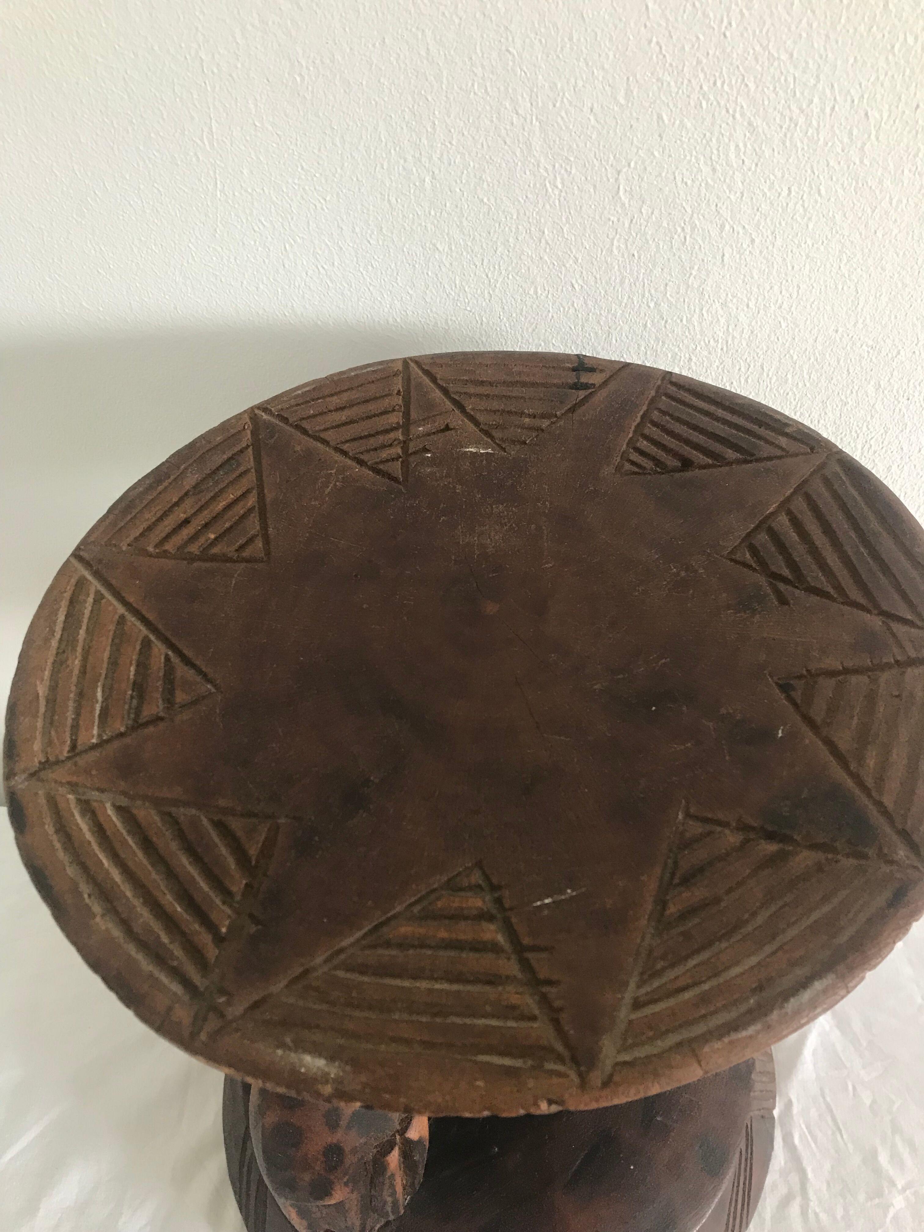 Dogon africa stool