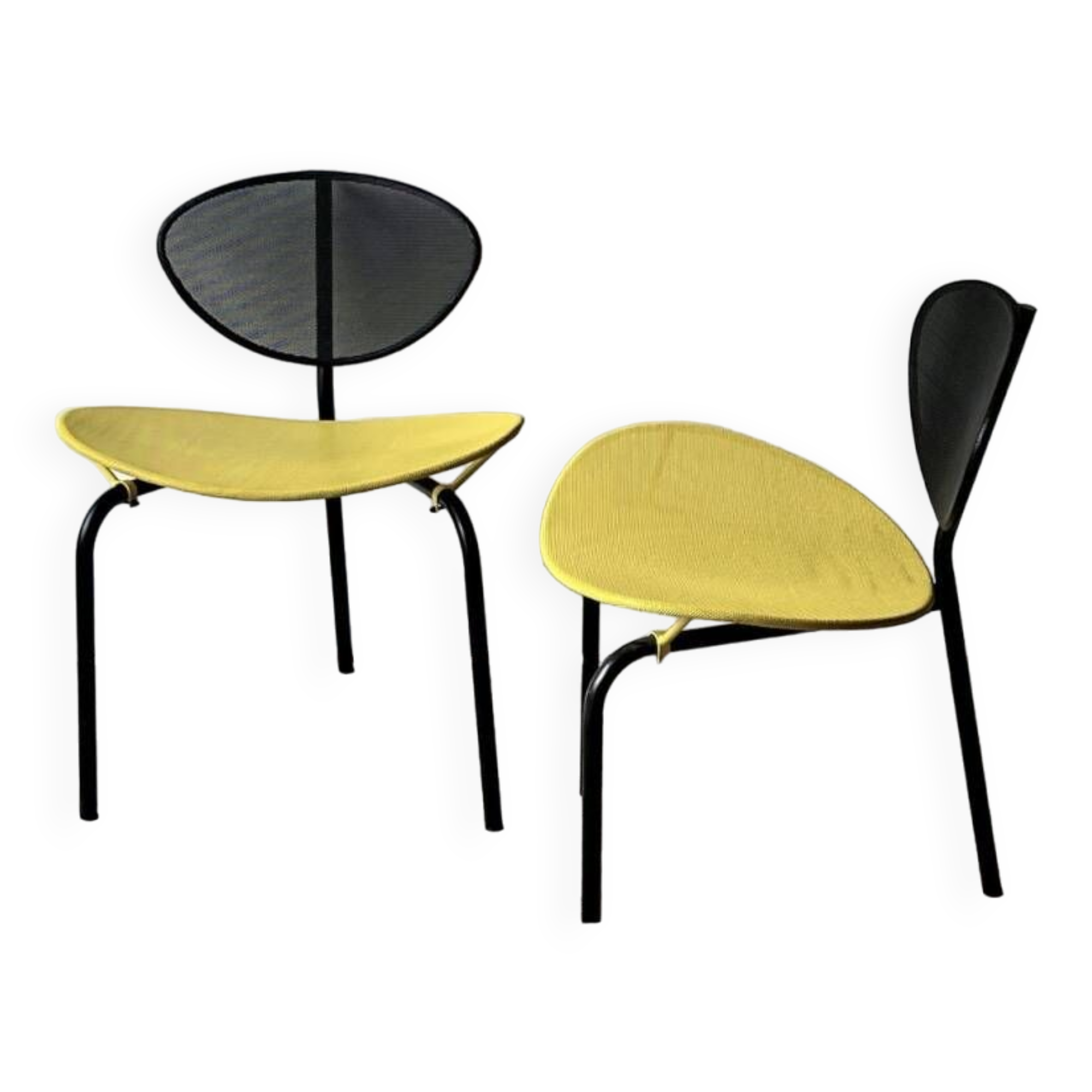 Nagasaki chairs by Mathieu Mategot edition Gubi